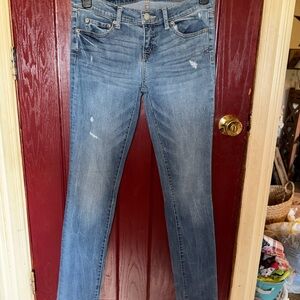 Aeropostale Women's Light Blue Skinny Jeans